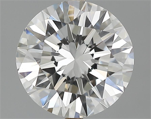 Picture of 2.06 Carats, Round Diamond with Very Good Cut, F Color, VS2 Clarity and Certified by GIA