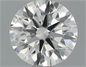 0.50 quilates, Redondo Diamante , Color H, claridad VVS1 y certificado por GIA