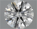 0.44 quilates, Redondo Diamante , Color E, claridad VVS1 y certificado por GIA