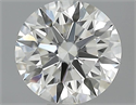 0.55 quilates, Redondo Diamante , Color H, claridad VVS2 y certificado por GIA