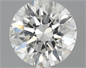 0.70 quilates, Redondo Diamante , Color H, claridad VVS1 y certificado por GIA