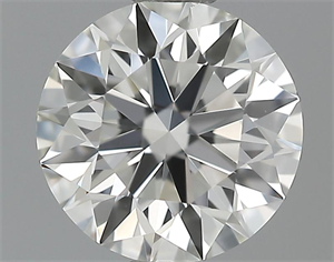 Picture of 0.70 Carats, Round Diamond with Excellent Cut, H Color, VVS2 Clarity and Certified by GIA