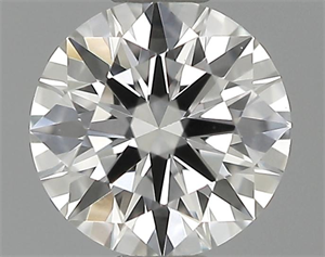 Picture of 0.34 Carats, Round Diamond with Excellent Cut, H Color, VVS2 Clarity and Certified by GIA
