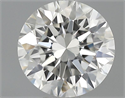 0.54 quilates, Redondo Diamante , Color H, claridad VVS2 y certificado por GIA