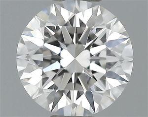 Picture of 0.34 Carats, Round Diamond with Excellent Cut, E Color, VVS2 Clarity and Certified by GIA