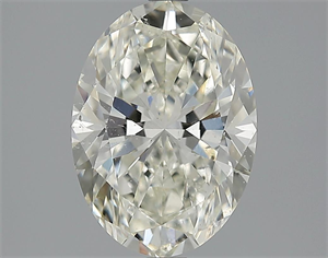Picture of 3.01 Carats, Oval Diamond with  Cut, G Color, VS2 Clarity and Certified by EGL