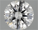 0.48 Carats, Round Diamond with Excellent Cut, E Color, VVS2 Clarity and Certified by GIA