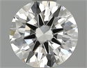 0.43 quilates, Redondo Diamante , Color G, claridad VVS2 y certificado por GIA