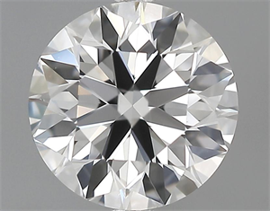 Picture of 0.87 Carats, Round Diamond with Excellent Cut, F Color, VVS2 Clarity and Certified by GIA