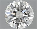 0.70 quilates, Redondo Diamante , Color G, claridad VVS2 y certificado por GIA