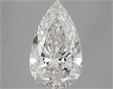 5.01 quilates, De pera Diamante , Color G, claridad VS2 y certificado por GIA