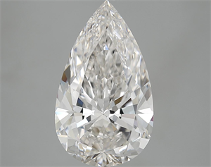 Picture of 5.01 Carats, Pear Diamond with  Cut, G Color, VS2 Clarity and Certified by GIA