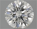 0.40 Carats, Round Diamond with Excellent Cut, H Color, VVS1 Clarity and Certified by GIA