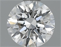 0.31 Carats, Round Diamond with Excellent Cut, D Color, VVS2 Clarity and Certified by GIA