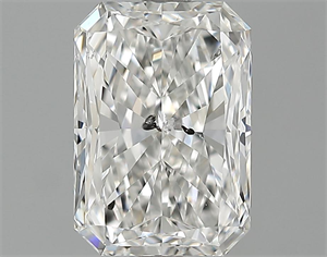 Picture of 2.01 Carats, Radiant Diamond with  Cut, F Color, SI2 Clarity and Certified by GIA
