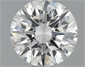 0.42 quilates, Redondo Diamante , Color D, claridad VVS2 y certificado por GIA