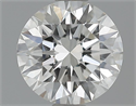 0.70 Carats, Round Diamond with Excellent Cut, F Color, VS1 Clarity and Certified by GIA
