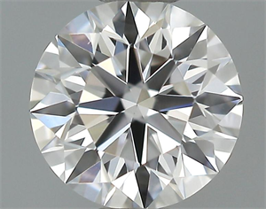 Picture of 0.35 Carats, Round Diamond with Excellent Cut, D Color, VS1 Clarity and Certified by GIA