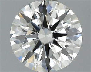 Picture of 0.72 Carats, Round Diamond with Excellent Cut, H Color, VVS1 Clarity and Certified by GIA