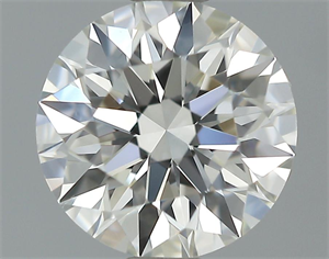 Picture of 0.72 Carats, Round Diamond with Excellent Cut, H Color, VVS1 Clarity and Certified by GIA