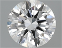 0.72 quilates, Redondo Diamante , Color D, claridad VVS1 y certificado por GIA