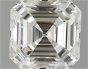 2.01 Carats, Asscher Diamond with  Cut, F Color, VS2 Clarity and Certified by GIA