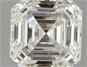 1.60 quilates, Asscher Diamante , Color F, claridad VS1 y certificado por GIA