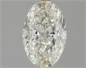 1.51 Carats, Oval Diamond with  Cut, J Color, SI2 Clarity and Certified by GIA