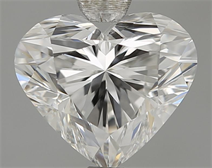 Picture of 2.01 Carats, Heart Diamond with  Cut, F Color, VS1 Clarity and Certified by GIA