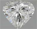 2.04 Carats, Heart Diamond with  Cut, G Color, VS1 Clarity and Certified by GIA