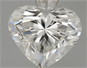 2.01 Carats, Heart Diamond with  Cut, G Color, VS2 Clarity and Certified by GIA