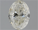 1.62 Carats, Oval Diamond with  Cut, G Color, SI2 Clarity and Certified by EGL