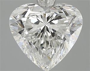 Picture of 3.01 Carats, Heart Diamond with  Cut, G Color, VS2 Clarity and Certified by GIA