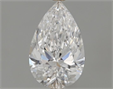 0.70 Carats, Pear Diamond with  Cut, D Color, VS2 Clarity and Certified by GIA