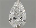 0.70 Carats, Pear Diamond with  Cut, E Color, VVS2 Clarity and Certified by GIA