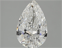 2.01 quilates, De pera Diamante , Color E, claridad VS2 y certificado por GIA
