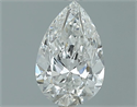 0.71 Carats, Pear Diamond with  Cut, G Color, VVS2 Clarity and Certified by GIA