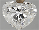 2.01 Carats, Heart Diamond with  Cut, F Color, VS1 Clarity and Certified by GIA