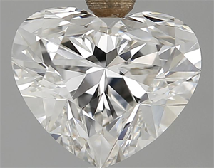 Picture of 2.01 Carats, Heart Diamond with  Cut, F Color, VS1 Clarity and Certified by GIA