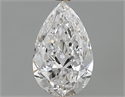 0.70 Carats, Pear Diamond with  Cut, D Color, VS1 Clarity and Certified by GIA