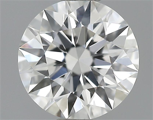 Picture of 0.45 Carats, Round Diamond with Excellent Cut, F Color, VVS1 Clarity and Certified by GIA