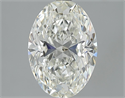 3.13 Carats, Oval Diamond with  Cut, I Color, VS1 Clarity and Certified by GIA