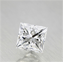 0.70 quilates, Princesa Diamante , Color F, claridad VVS1 y certificado por GIA