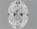 2.01 Carats, Oval Diamond with  Cut, G Color, VS2 Clarity and Certified by GIA