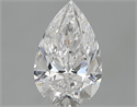 2.02 quilates, De pera Diamante , Color D, claridad VS2 y certificado por GIA