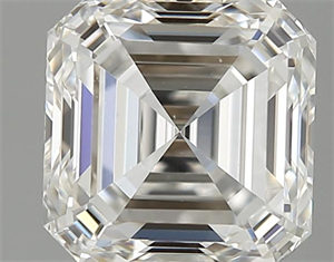 Picture of 1.60 Carats, Asscher Diamond with  Cut, F Color, VS1 Clarity and Certified by GIA