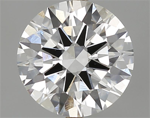 Picture of 2.01 Carats, Round Diamond with Excellent Cut, G Color, VS1 Clarity and Certified by GIA