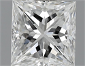 0.70 quilates, Princesa Diamante , Color F, claridad VVS1 y certificado por GIA