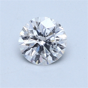 Picture of 0.71 Carats, Round Diamond with Excellent Cut, D Color, SI2 Clarity and Certified by EGL