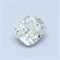 0.61 Carats, Cushion Diamond with  Cut, J Color, VS2 Clarity and Certified by GIA